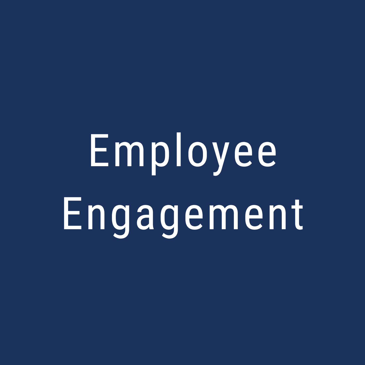 Employee Engagement